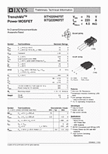 DataSheet IXTQ220N075T pdf